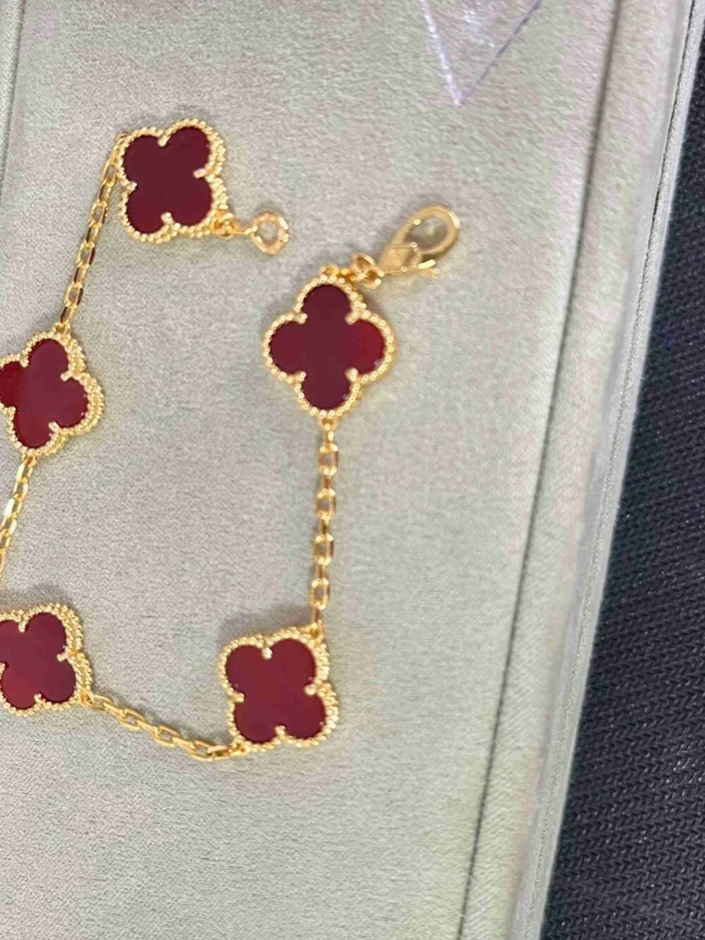 18k Gold Vintage Alhambra Bracelet